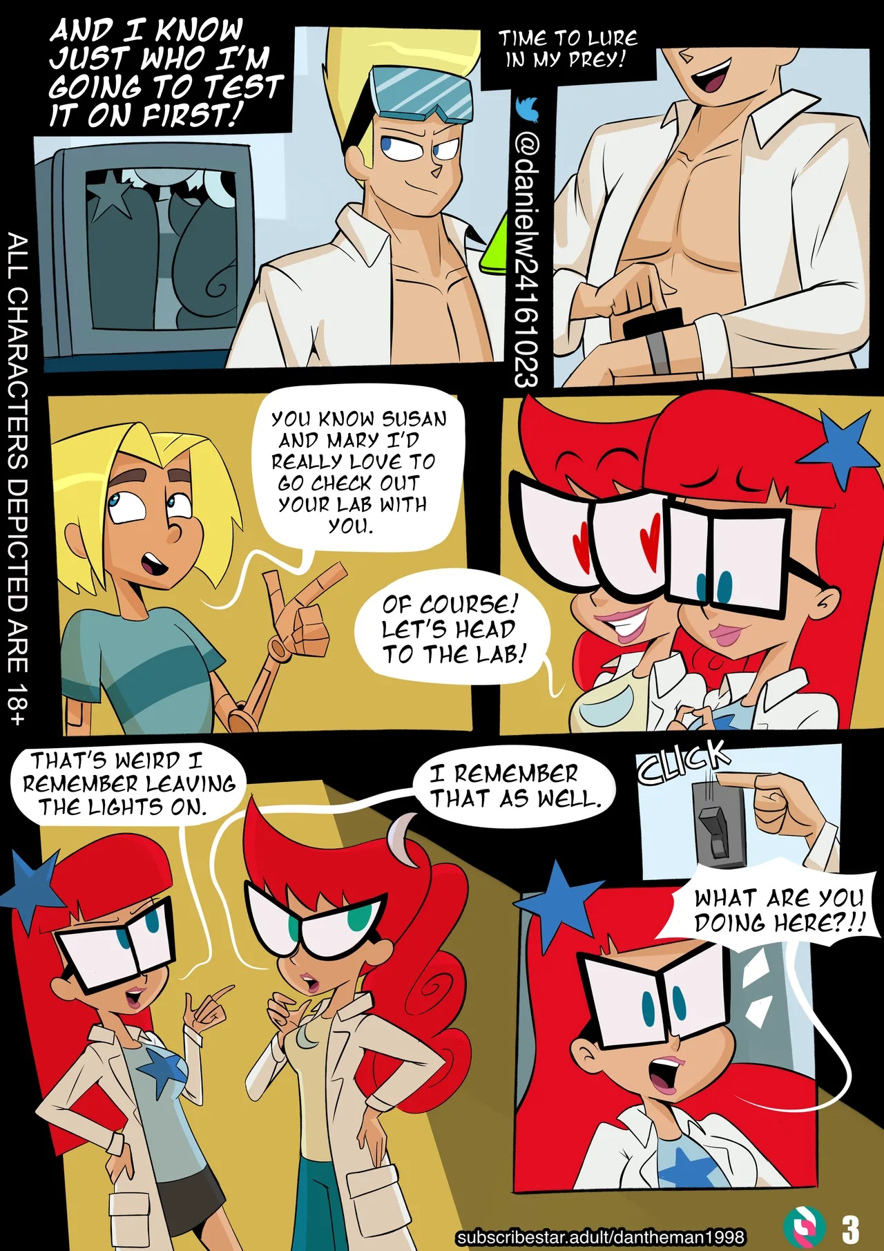 Johnny Test And The Puberty Potion Part 2 Porn Comics english 04