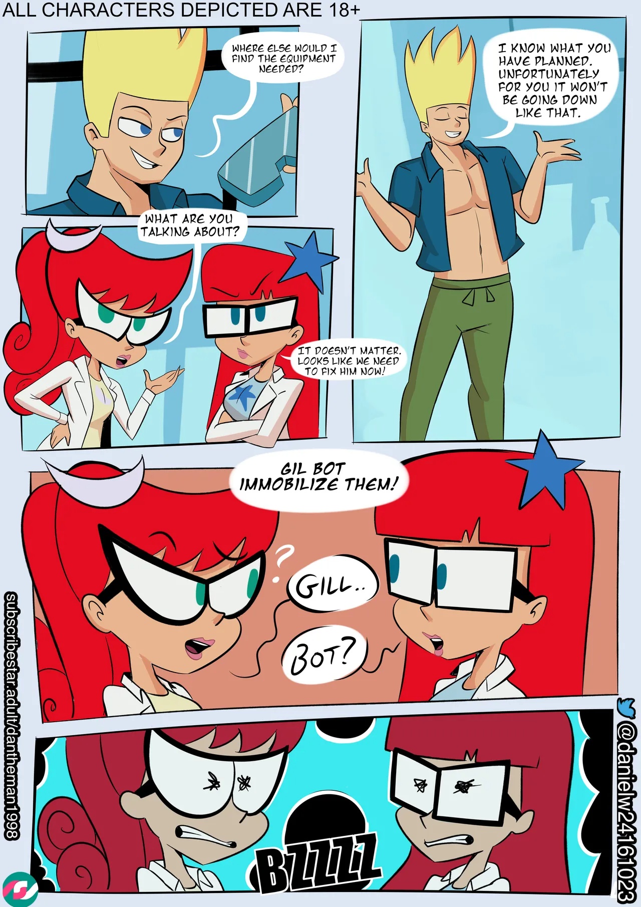 Johnny Test And The Puberty Potion Part 2 Porn Comics english 05