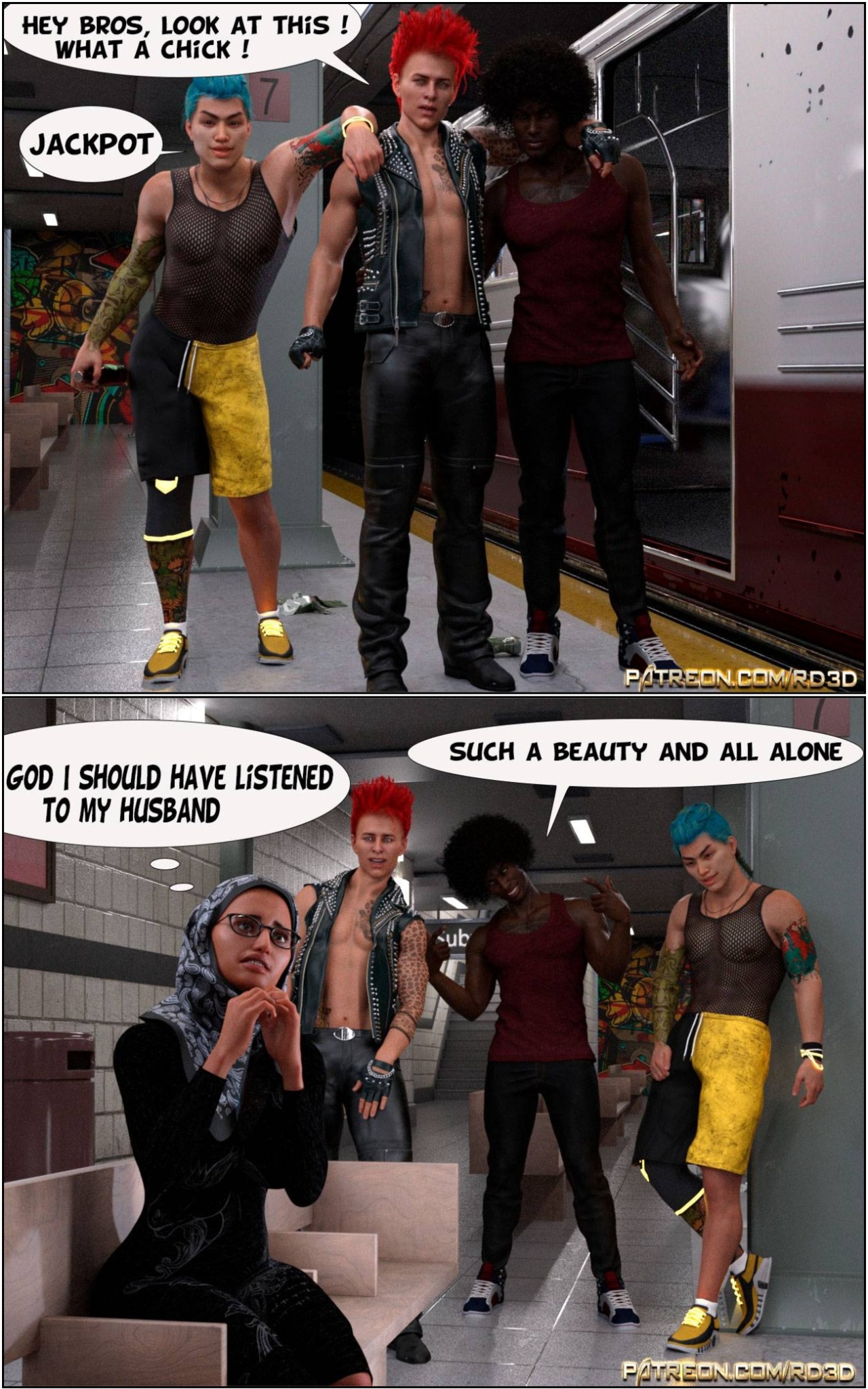 Lust Predators Part 3 Porn Comics english 04