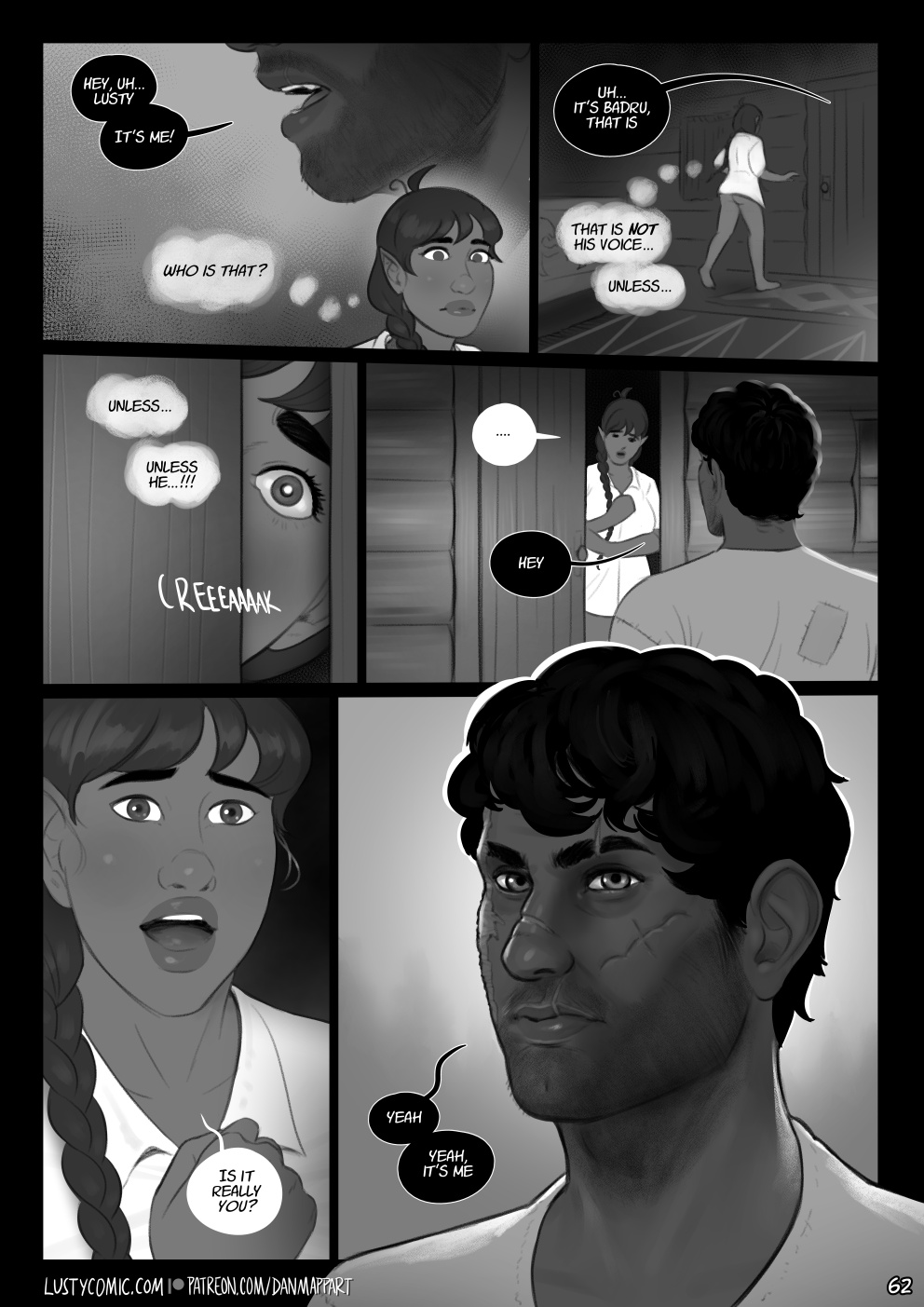 Lusty And The Big Bad Werewolf  Porn Comics english 60