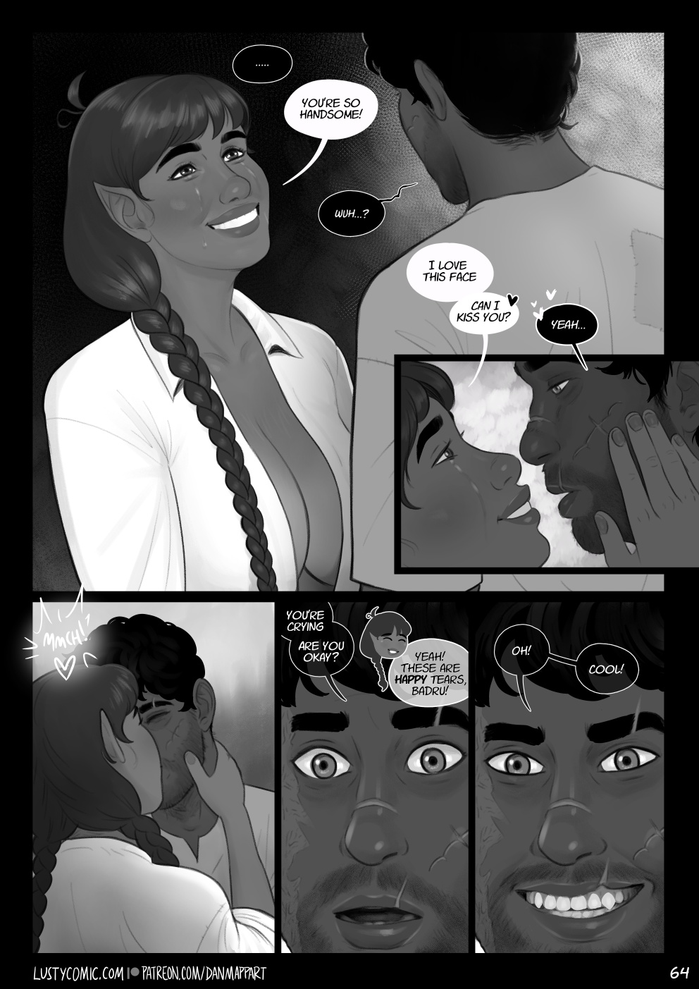Lusty And The Big Bad Werewolf  Porn Comics english 62