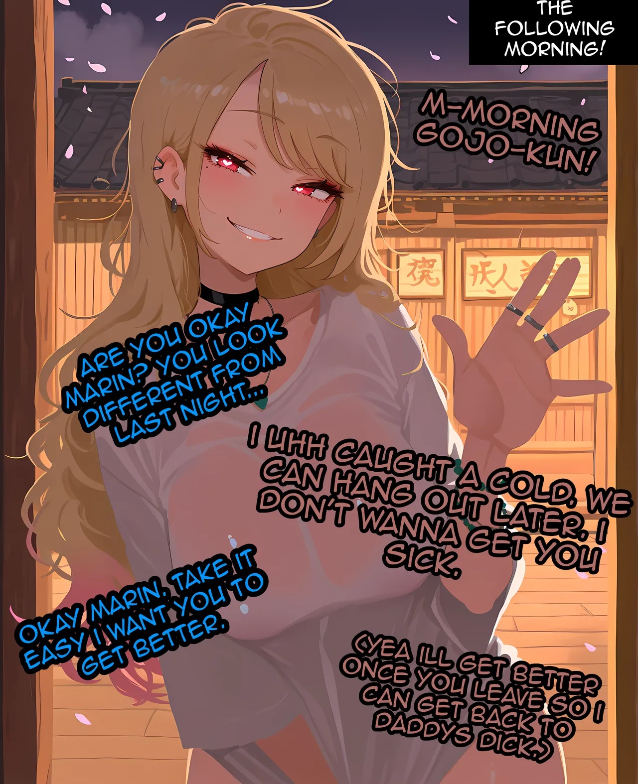 Marin Was Left Unsatisfied So She Made a Phone Call... Porn Comics english 14