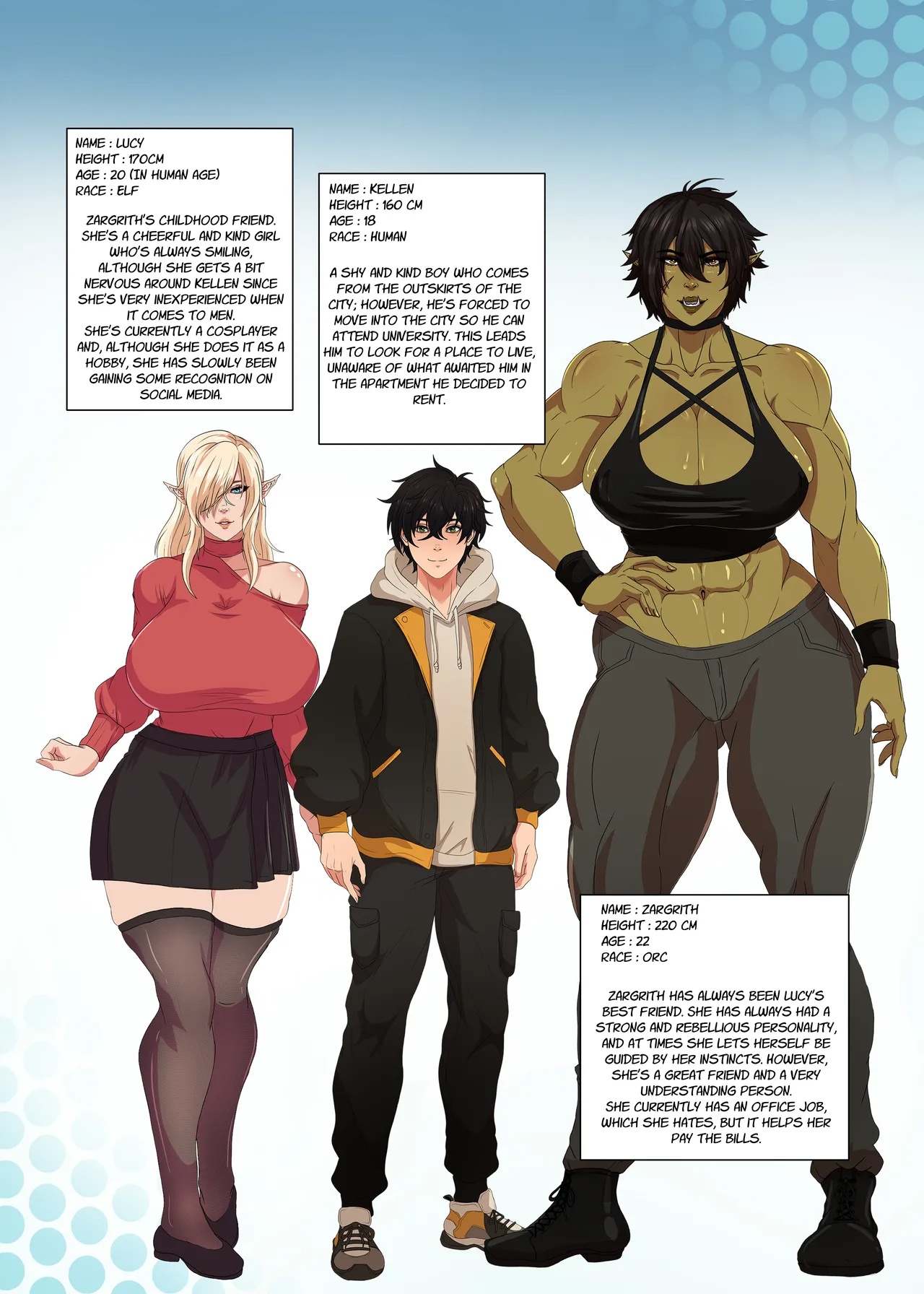 Meeting My Roommates Porn Comics english 42