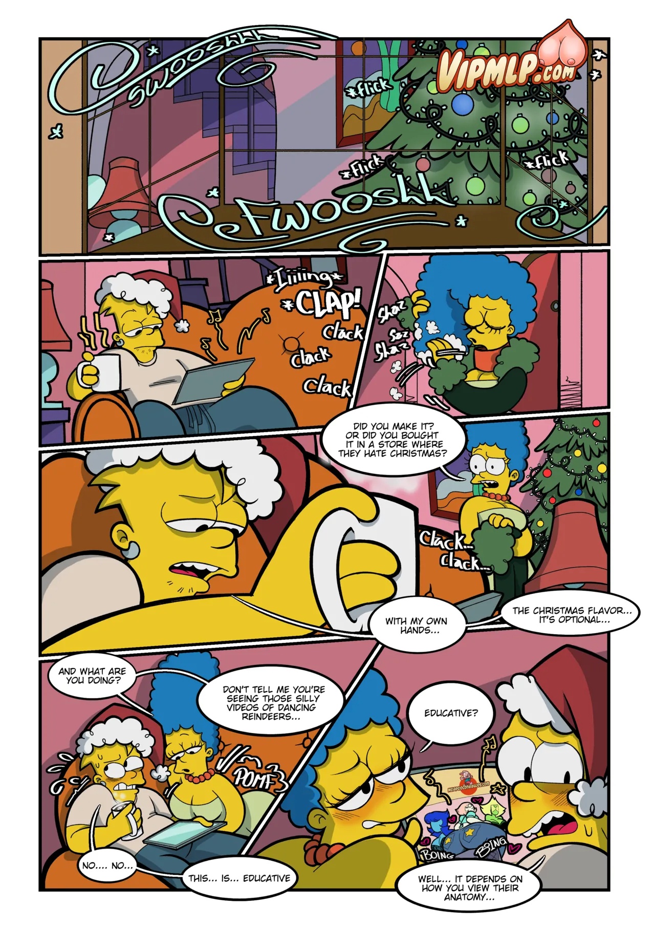 Merry ChristSomps Porn Comics english 02