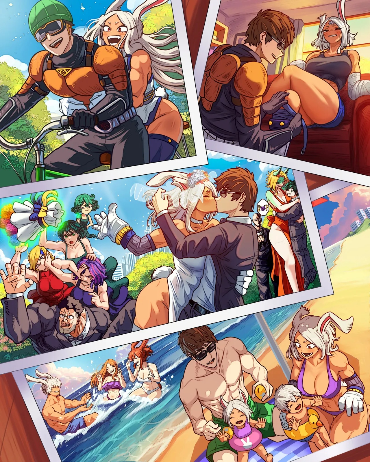 Mirko x Mumen Rider Porn Comics english 07