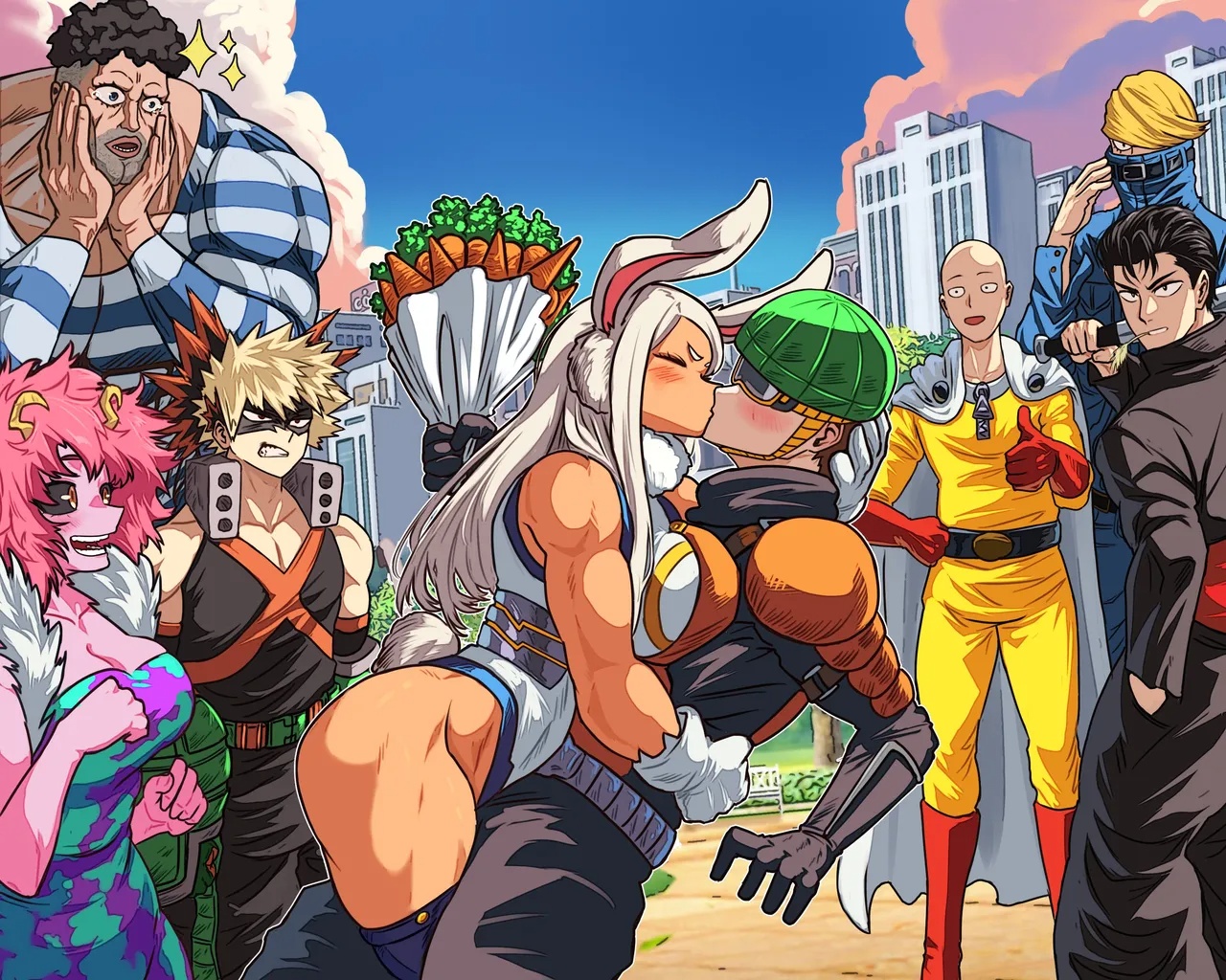 Mirko x Mumen Rider Porn Comics english 08