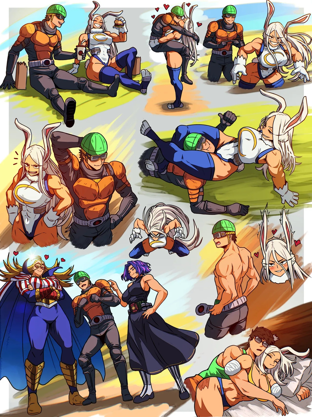 Mirko x Mumen Rider Porn Comics english 09