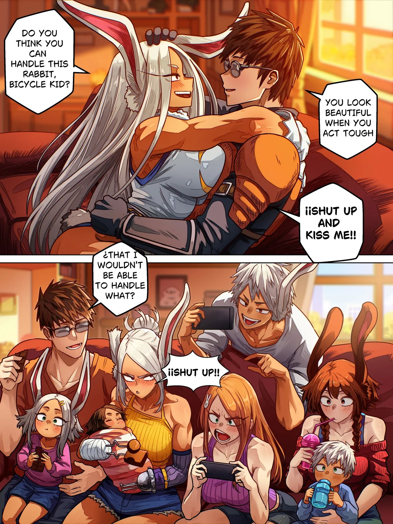 Mirko x Mumen Rider Porn Comics english 10