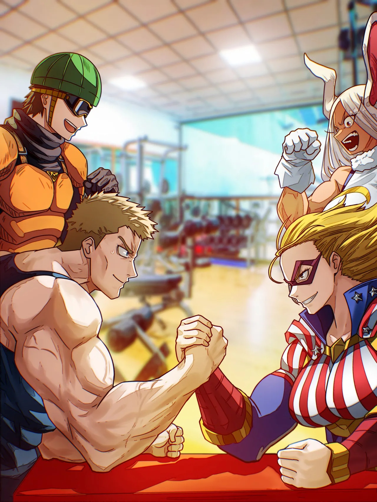 Mirko x Mumen Rider Porn Comics english 11