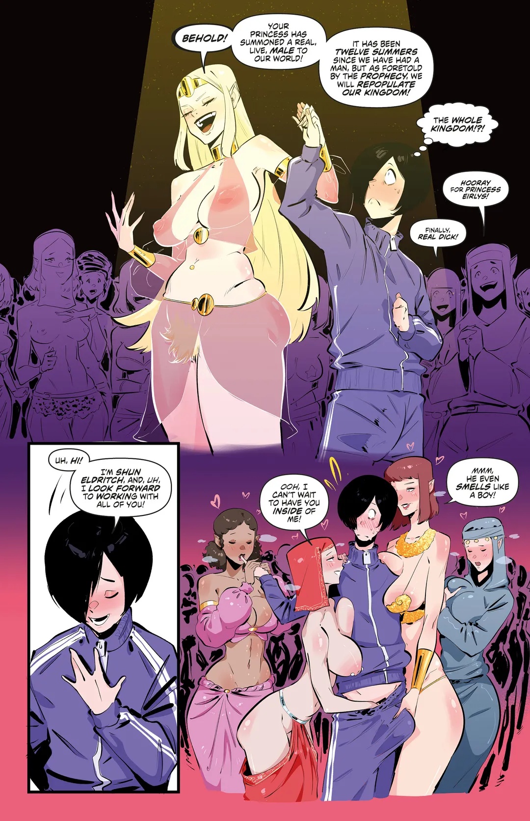 Monster Girl World Porn Comics english 09