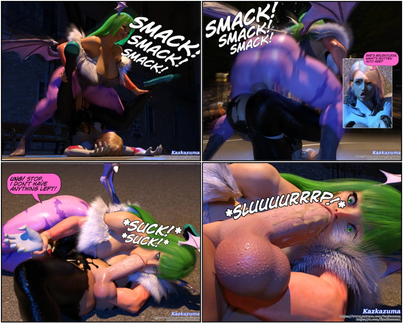 Morrigan's Long Hunt Porn Comics english 03