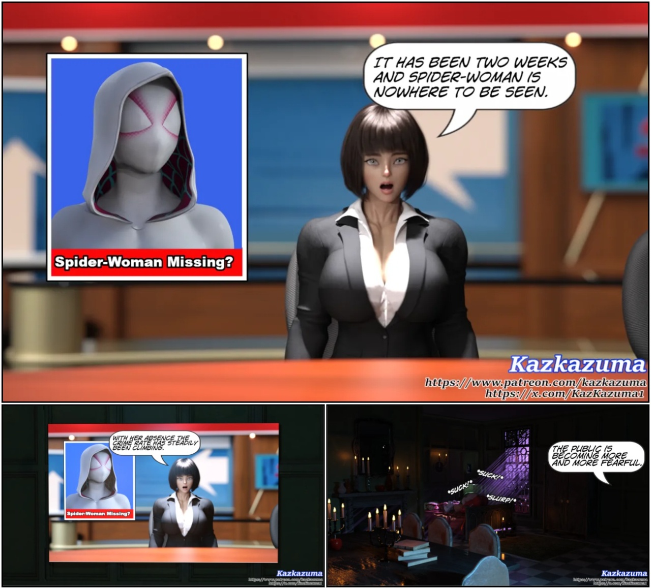 Morrigan's Long Hunt Porn Comics english 07