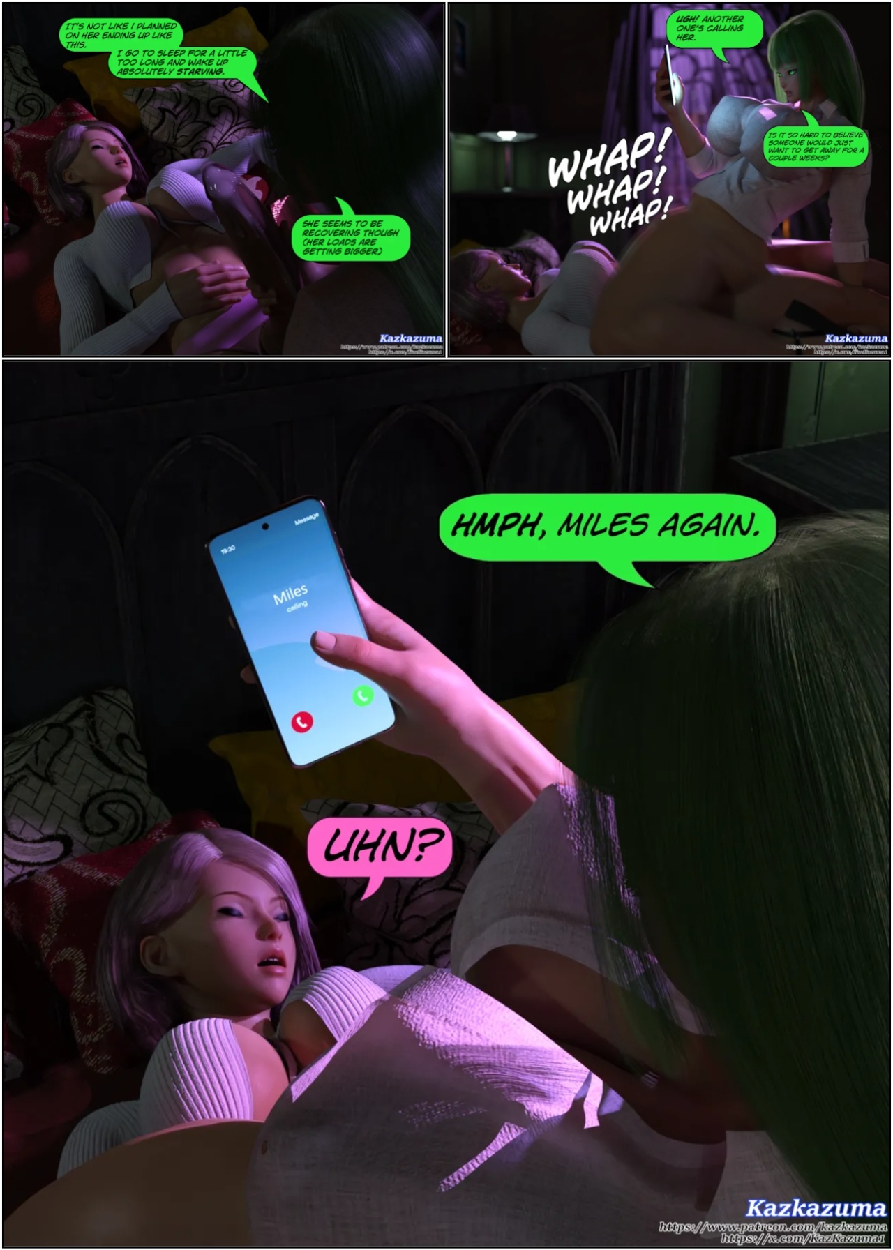 Morrigan's Long Hunt Porn Comics english 09