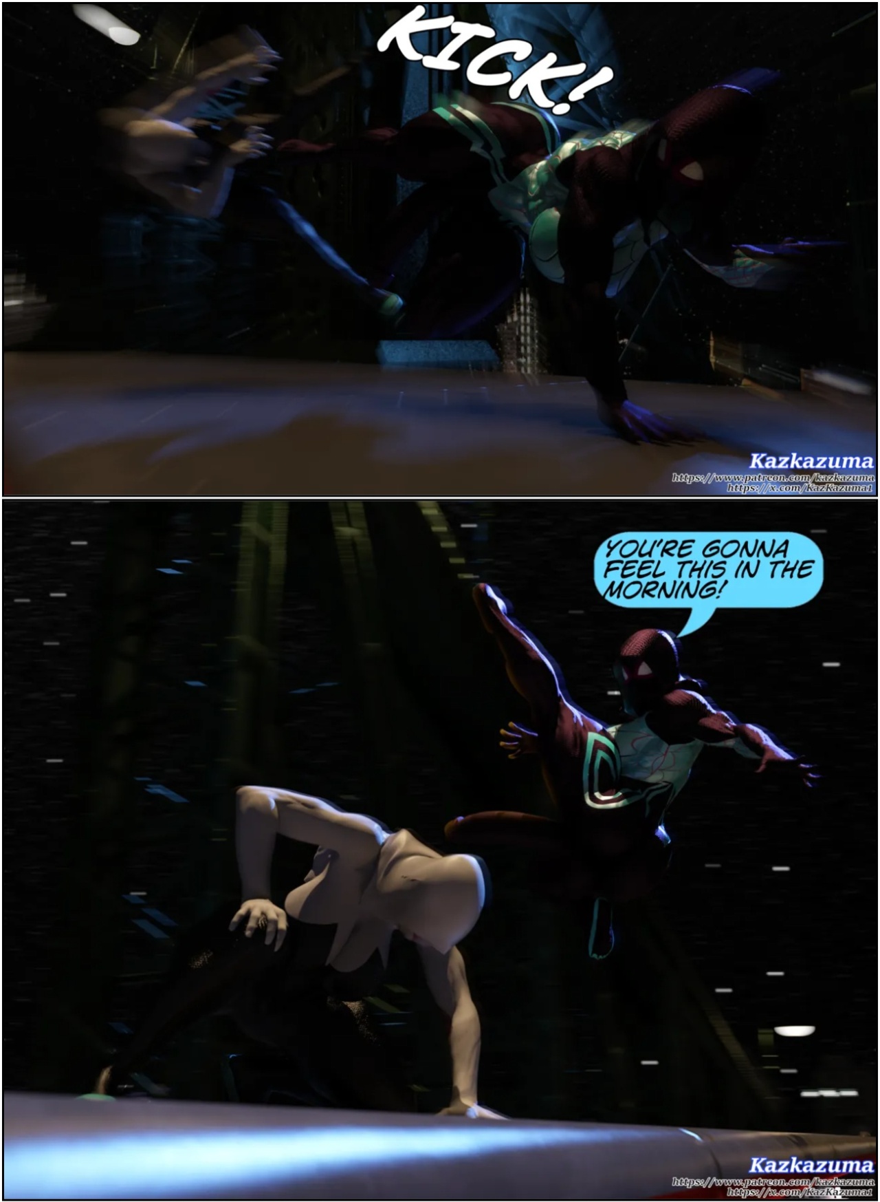 Morrigan's Long Hunt Porn Comics english 109