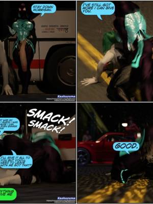 Morrigan's Long Hunt Porn Comics english 123