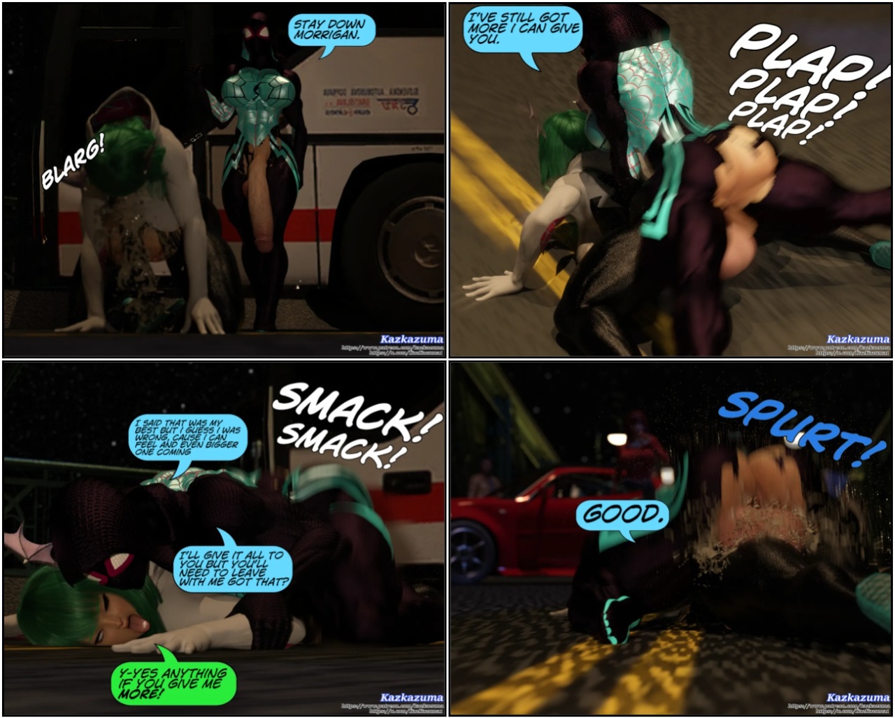 Morrigan's Long Hunt Porn Comics english 123