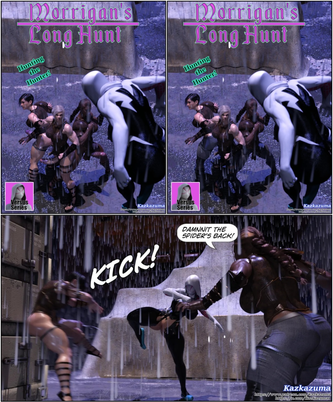 Morrigan's Long Hunt Porn Comics english 13
