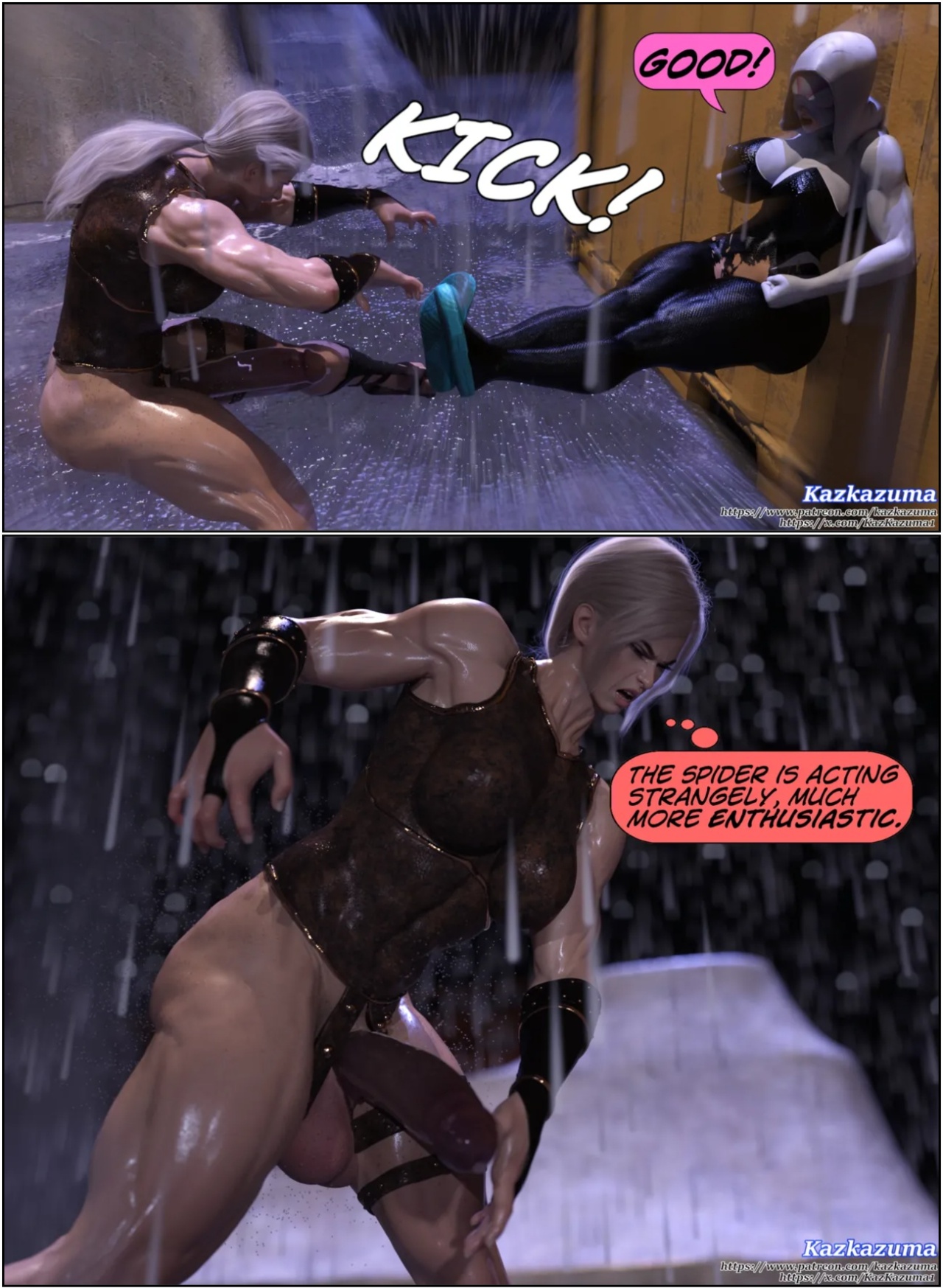 Morrigan's Long Hunt Porn Comics english 18