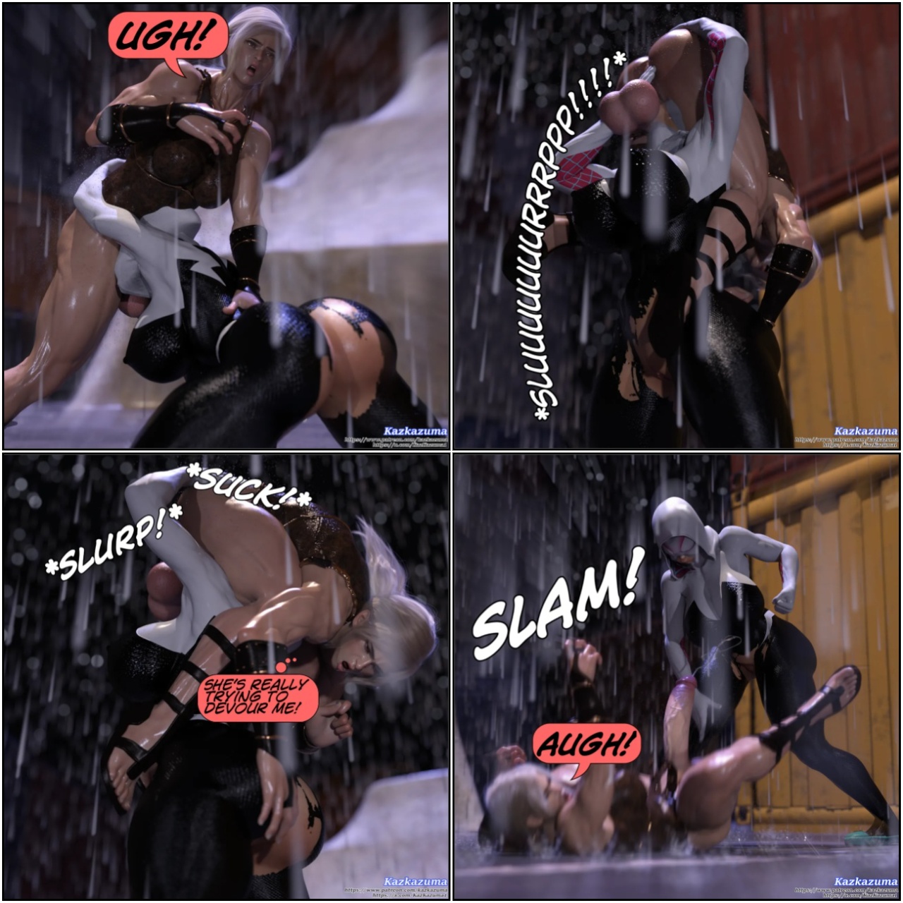 Morrigan's Long Hunt Porn Comics english 19