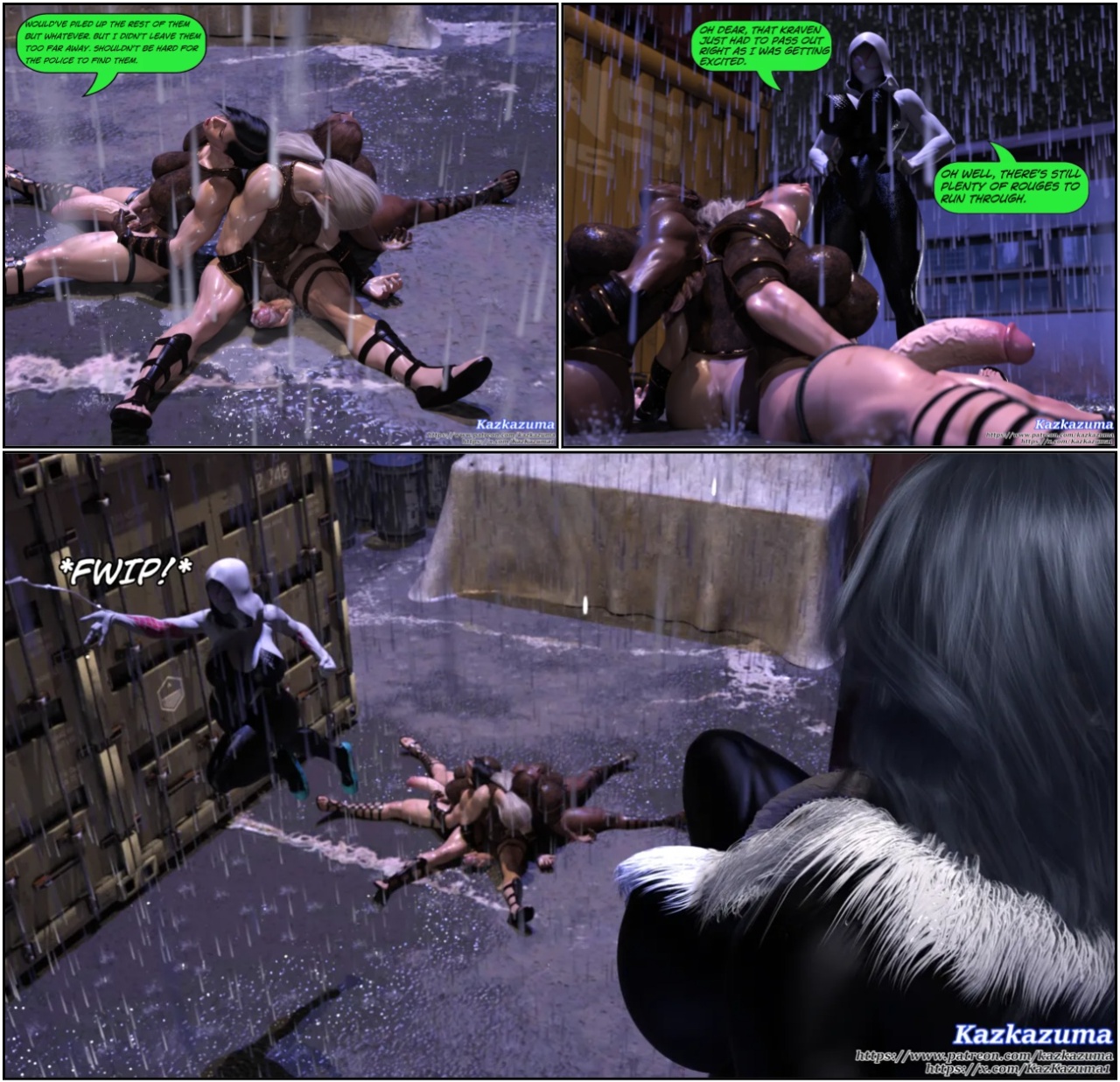 Morrigan's Long Hunt Porn Comics english 22