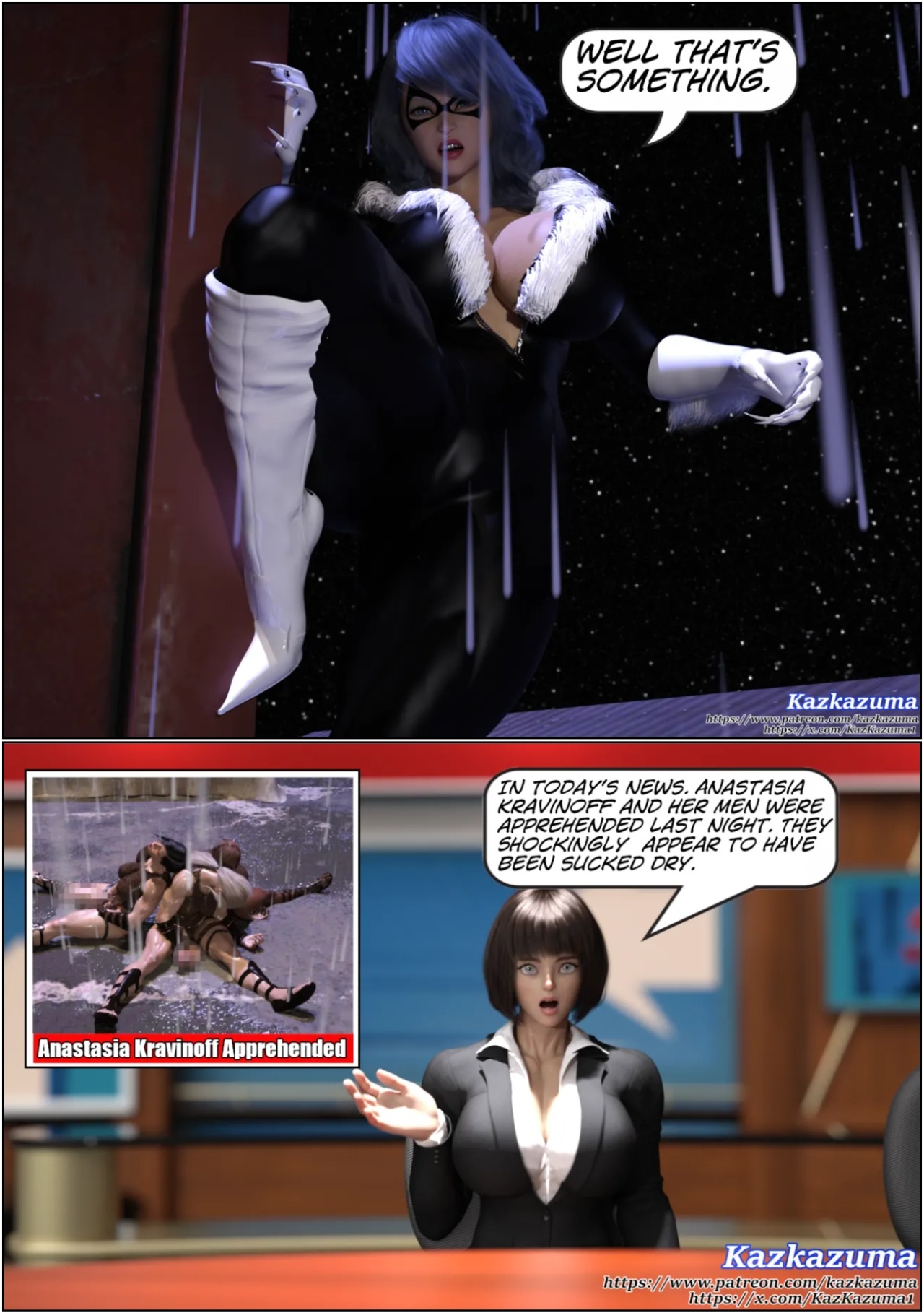 Morrigan's Long Hunt Porn Comics english 23