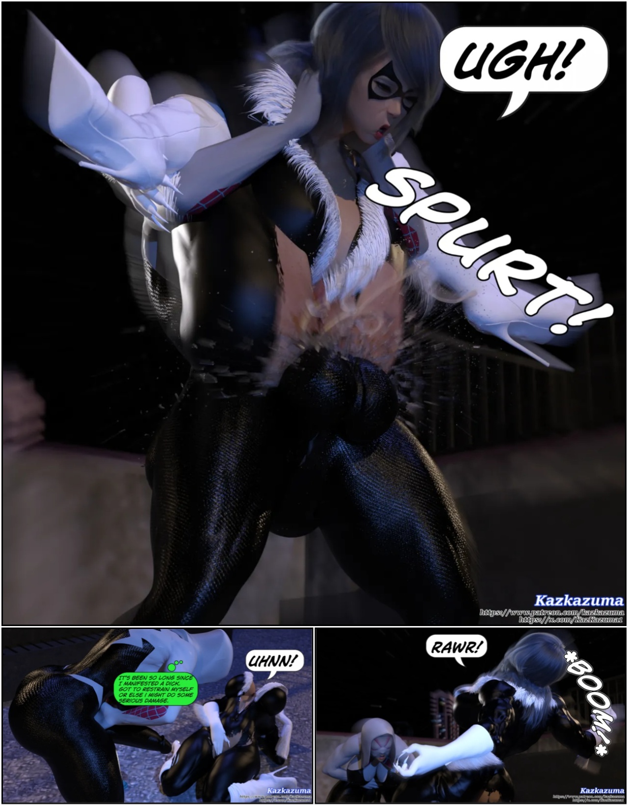 Morrigan's Long Hunt Porn Comics english 32