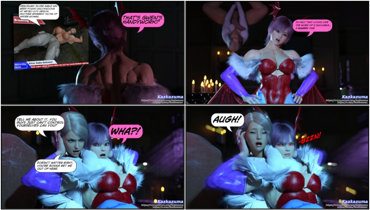 Morrigan's Long Hunt Porn Comics english 38