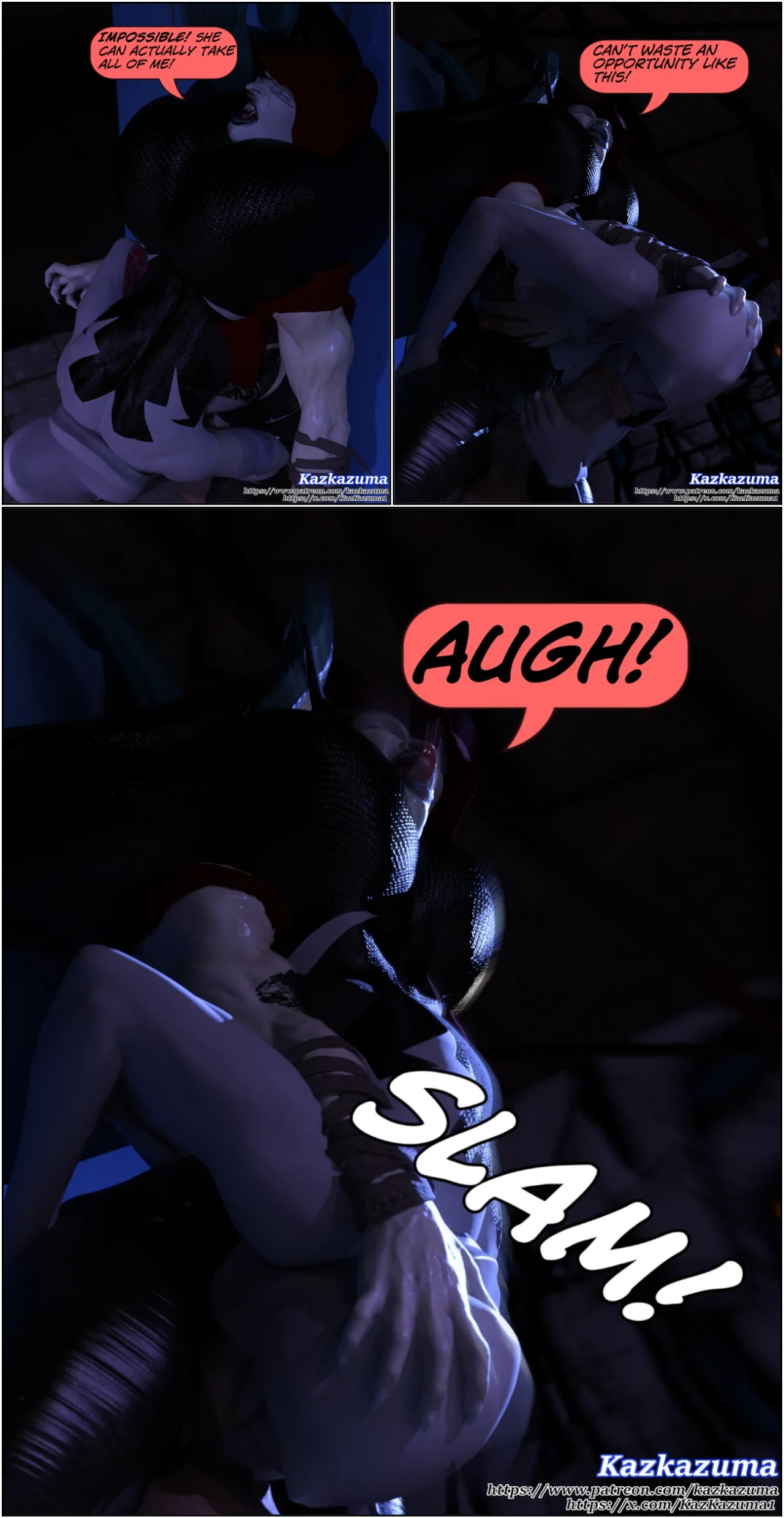 Morrigan's Long Hunt Porn Comics english 45