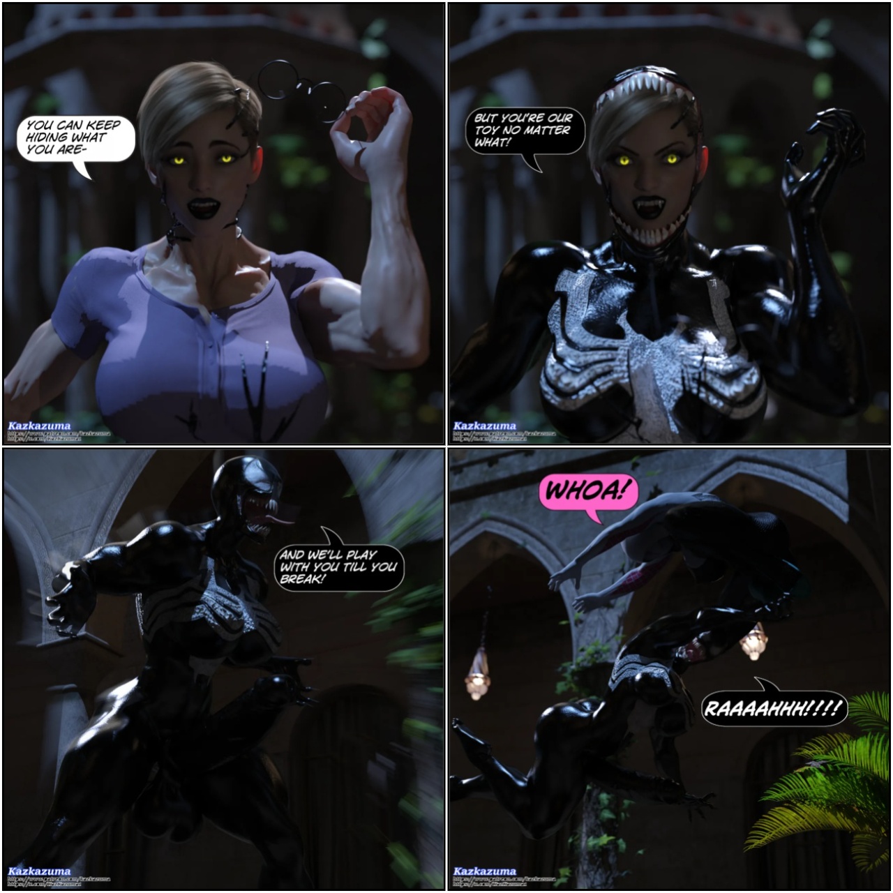 Morrigan's Long Hunt Porn Comics english 73