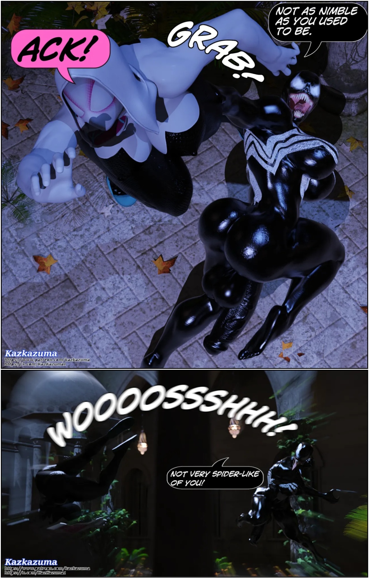 Morrigan's Long Hunt Porn Comics english 74