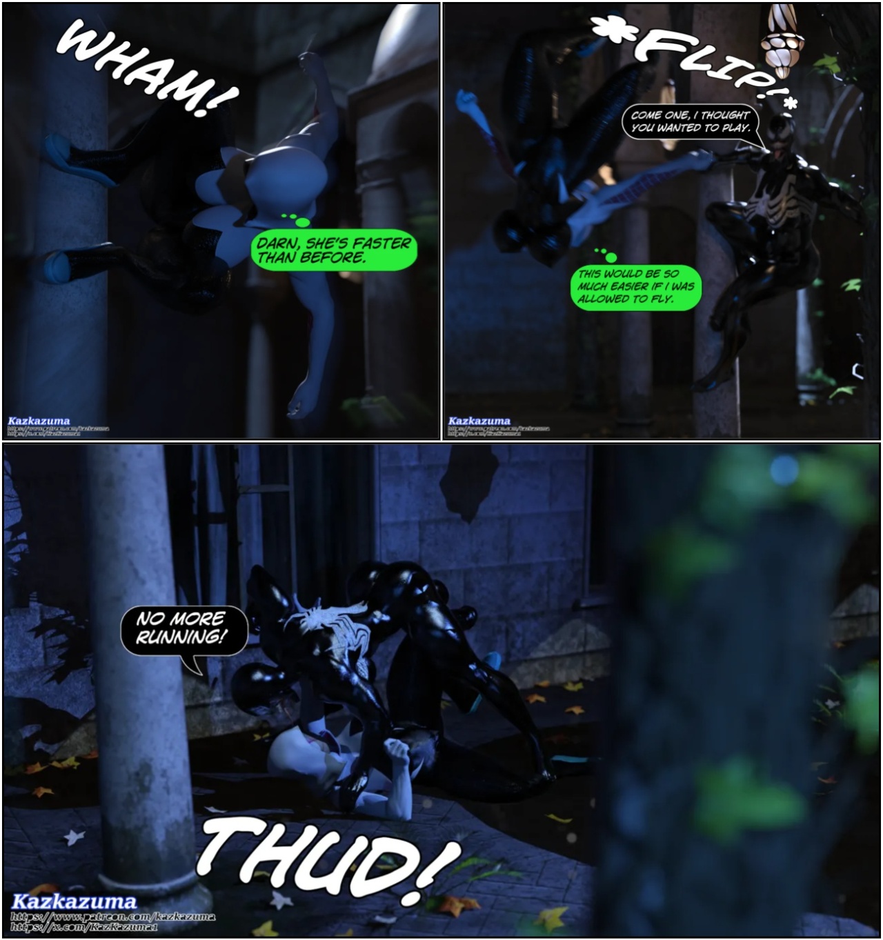 Morrigan's Long Hunt Porn Comics english 75