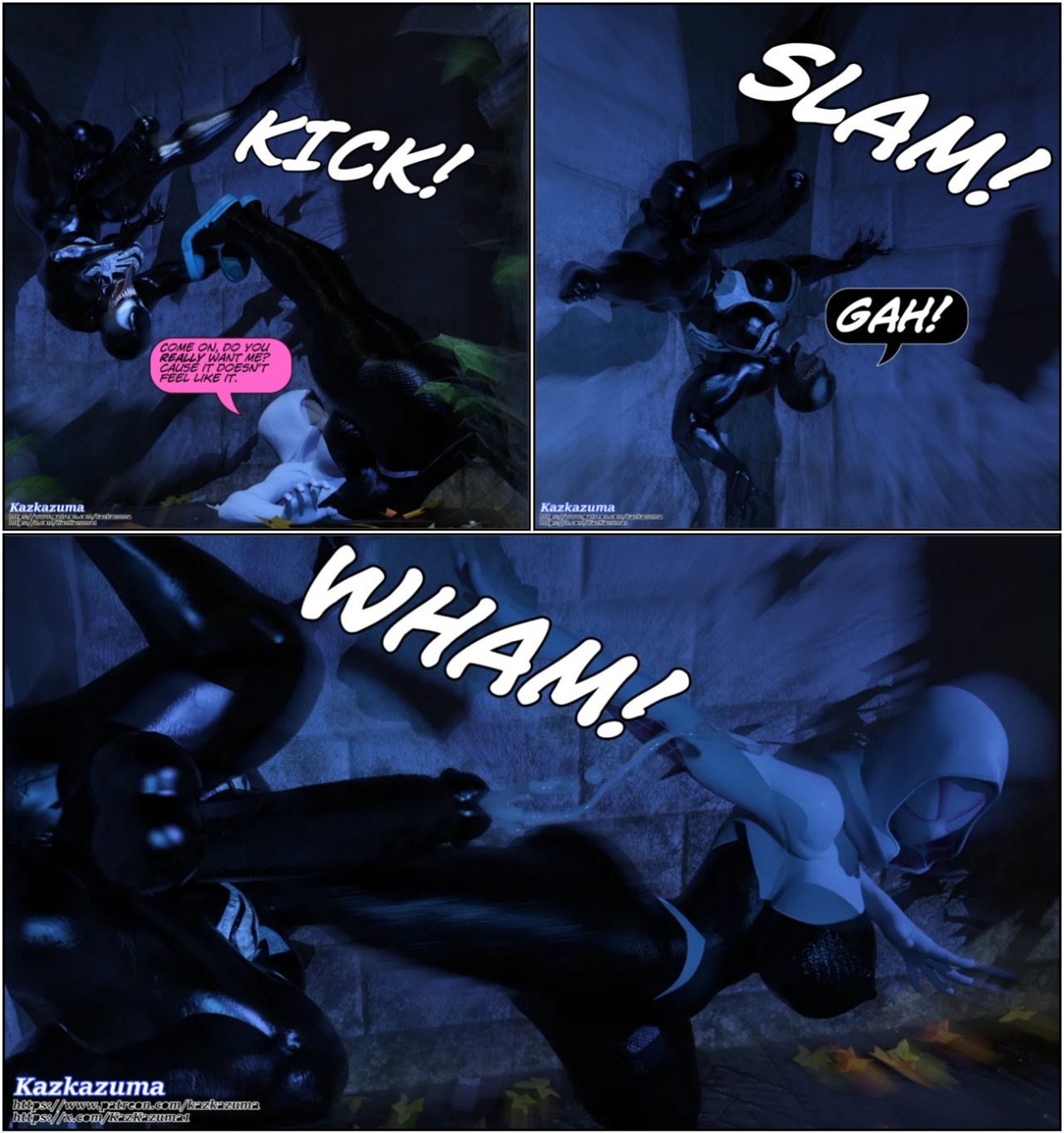 Morrigan's Long Hunt Porn Comics english 76