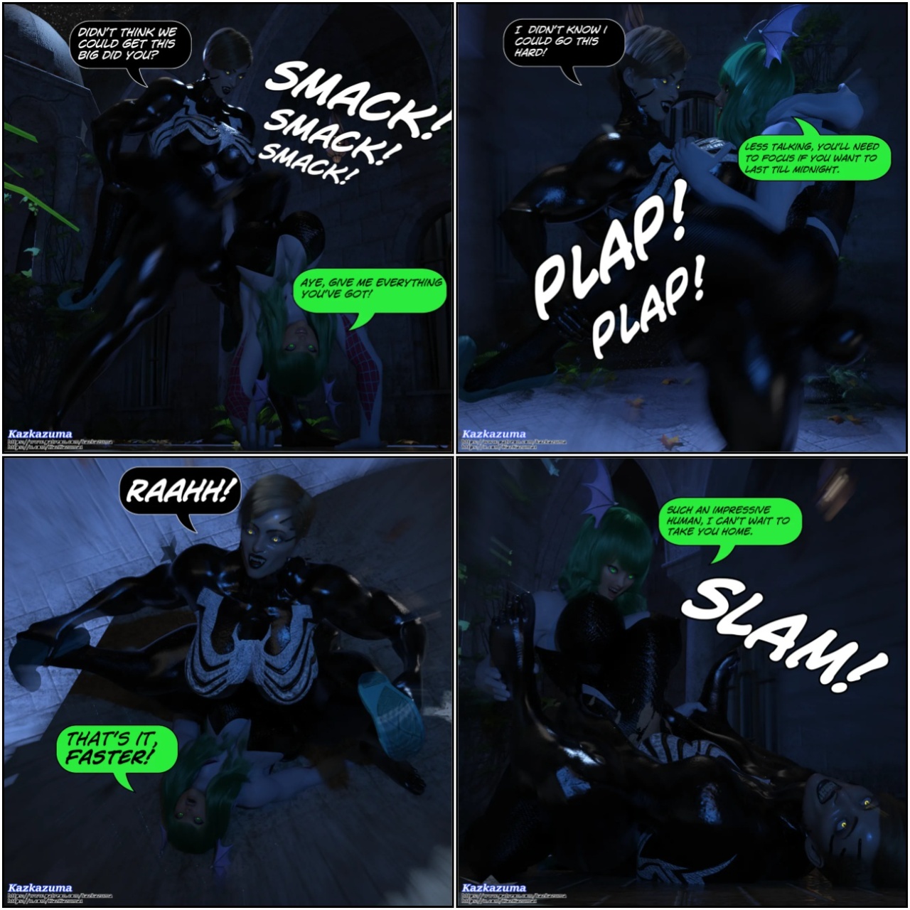 Morrigan's Long Hunt Porn Comics english 84