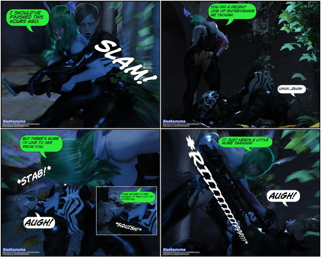 Morrigan's Long Hunt Porn Comics english 86