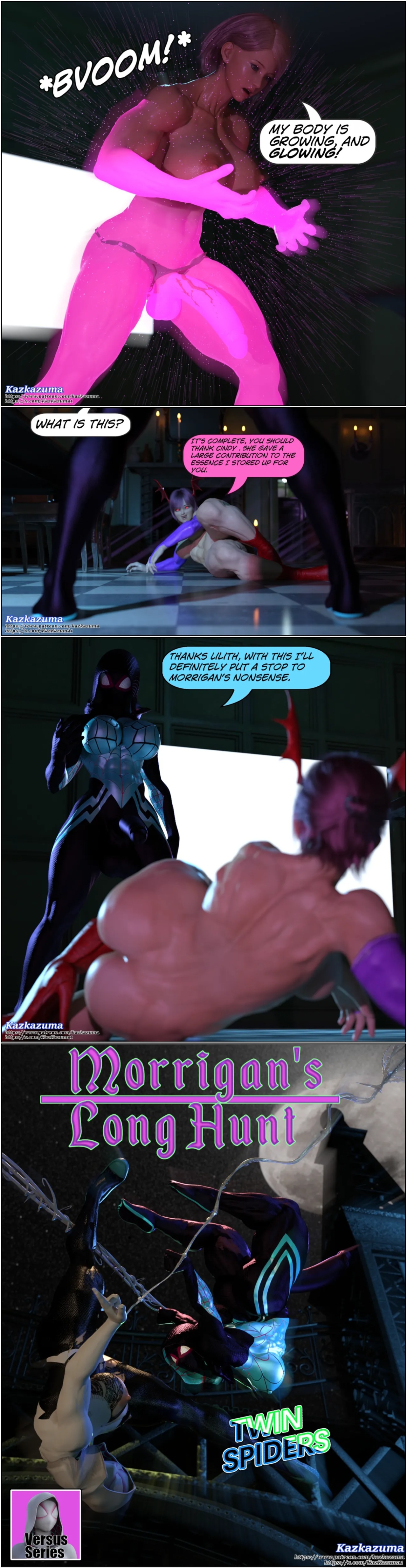 Morrigan's Long Hunt Porn Comics english 90