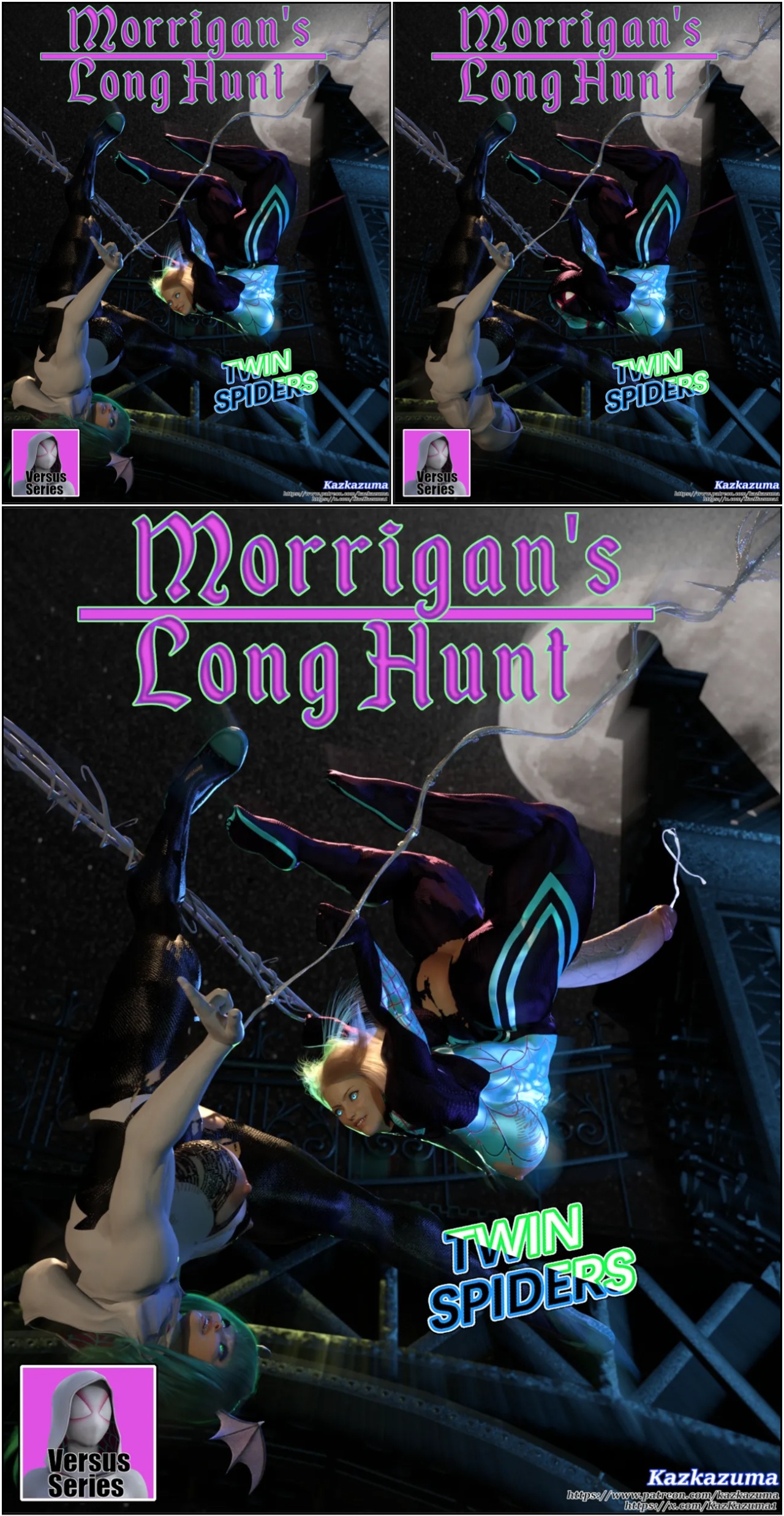 Morrigan's Long Hunt Porn Comics english 91