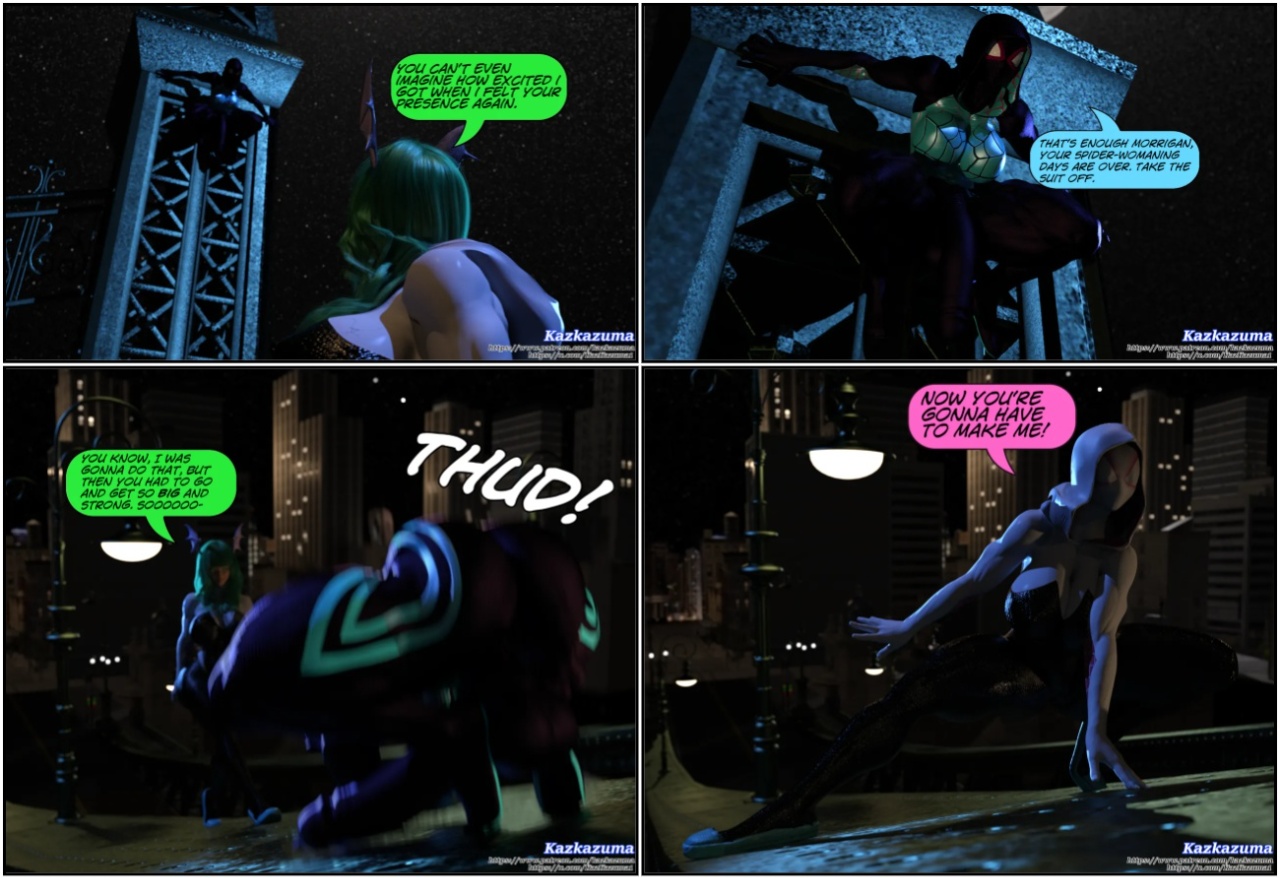 Morrigan's Long Hunt Porn Comics english 99