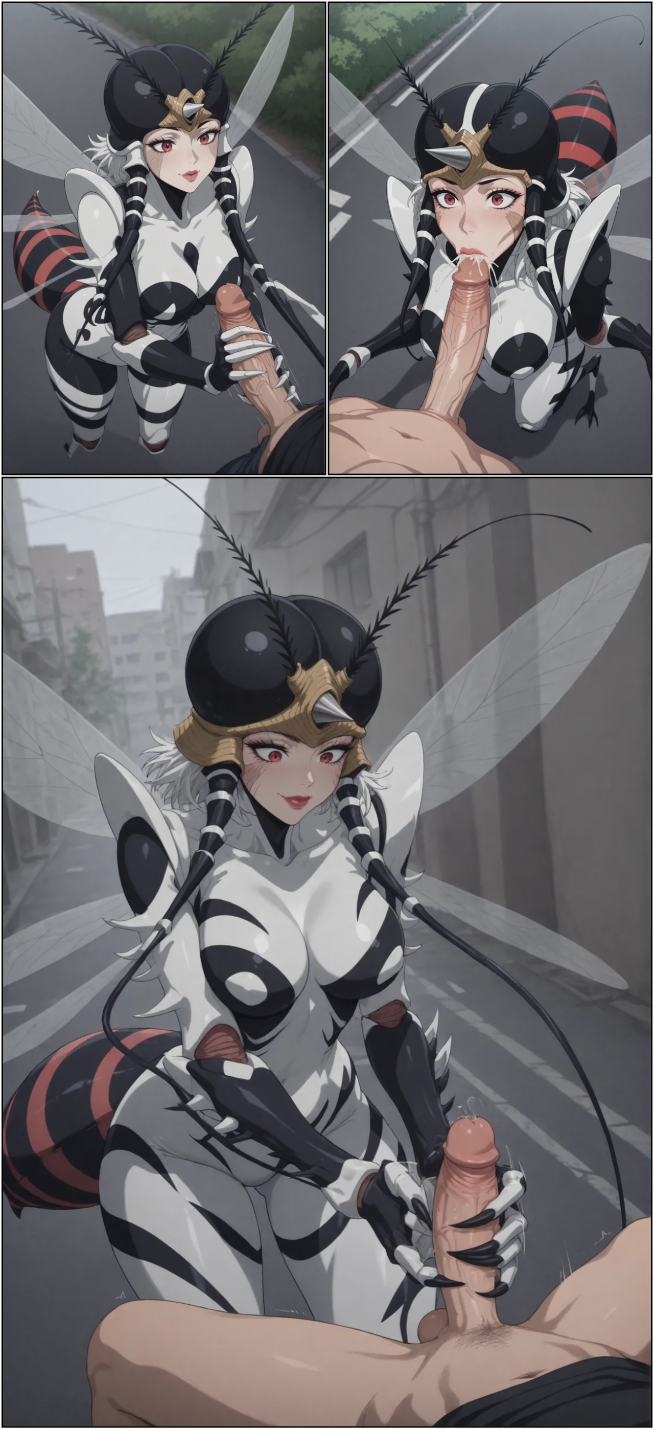 Mosquito Girl Attacks… Saitama Responds! Porn Comics english 03