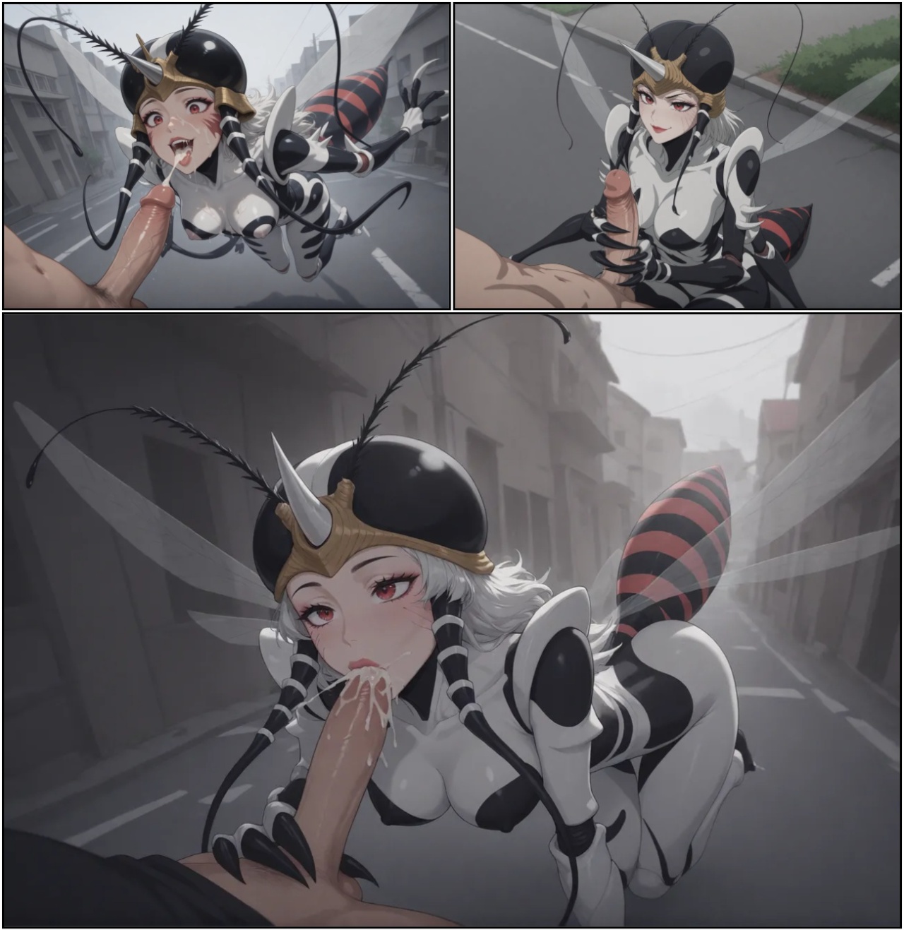 Mosquito Girl Attacks… Saitama Responds! Porn Comics english 06