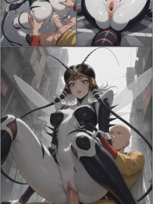 Mosquito Girl Attacks… Saitama Responds! Porn Comics english 13