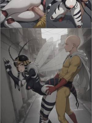 Mosquito Girl Attacks… Saitama Responds! Porn Comics english 24