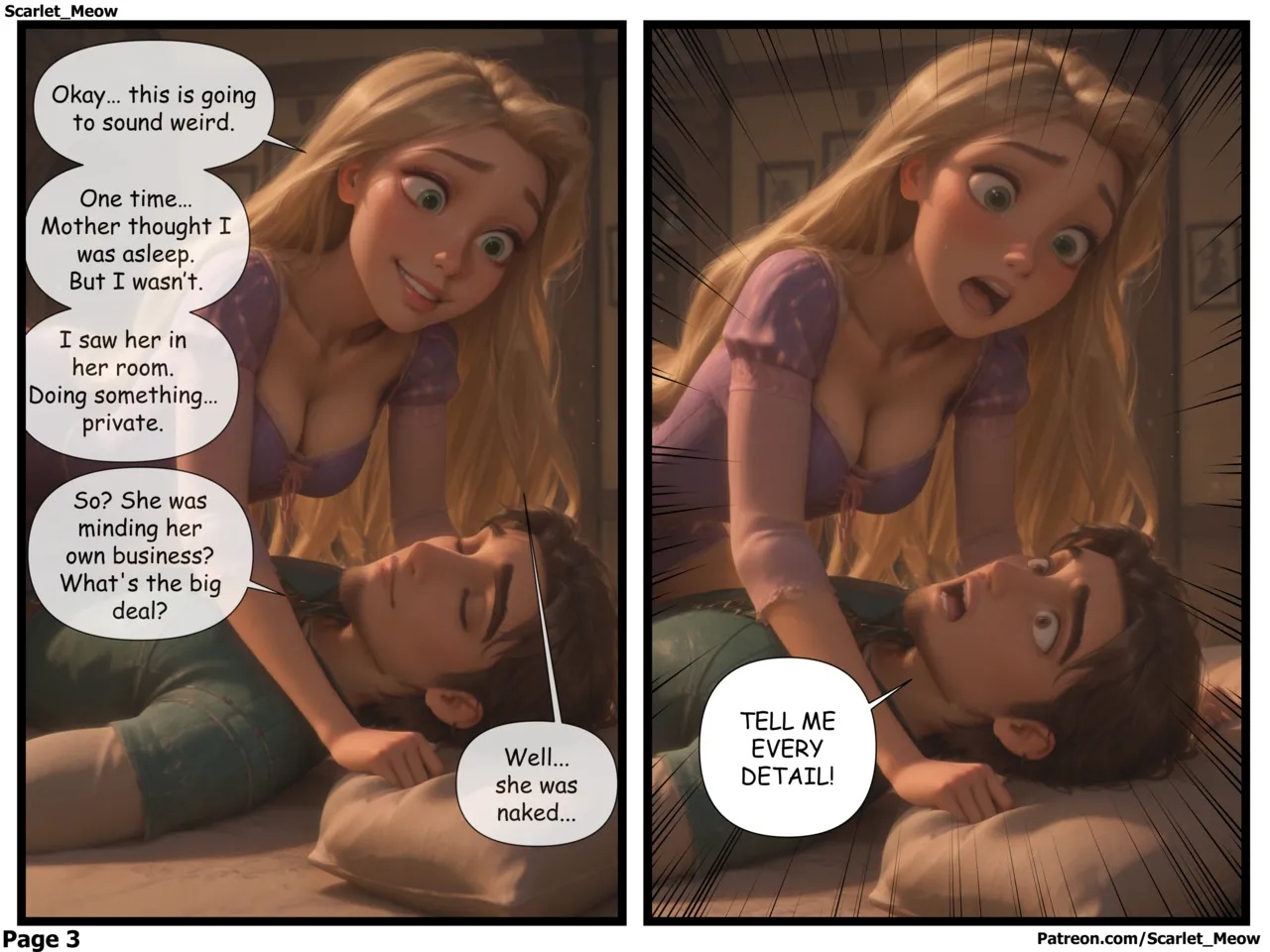 Mother's Away Porn Comics english 04