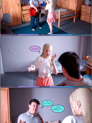 Much Bigger Than My Boyfriend Part 7: College Days Porn Comics english 09