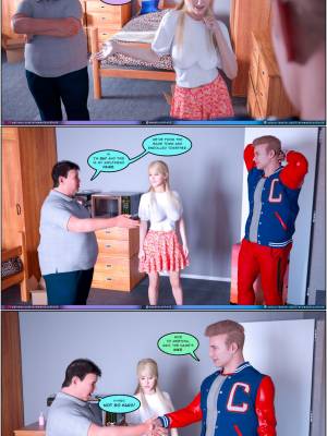 Much Bigger Than My Boyfriend Part 7: College Days Porn Comics english 15
