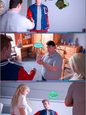 Much Bigger Than My Boyfriend Part 7: College Days Porn Comics english 16