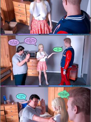 Much Bigger Than My Boyfriend Part 7: College Days Porn Comics english 17