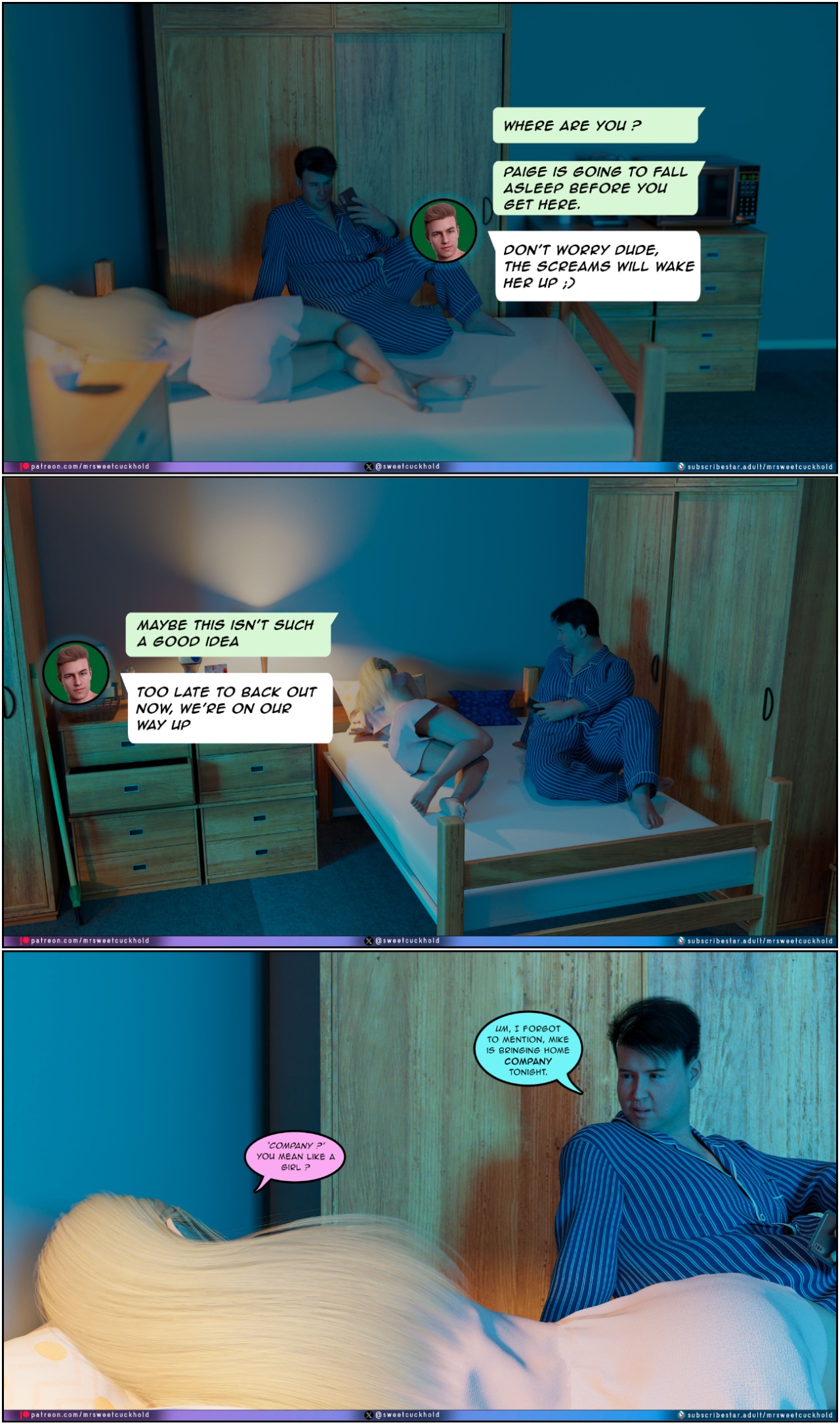 Much Bigger Than My Boyfriend Part 7: College Days Porn Comics english 24