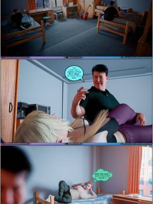 Much Bigger Than My Boyfriend Part 7: College Days Porn Comics english 33