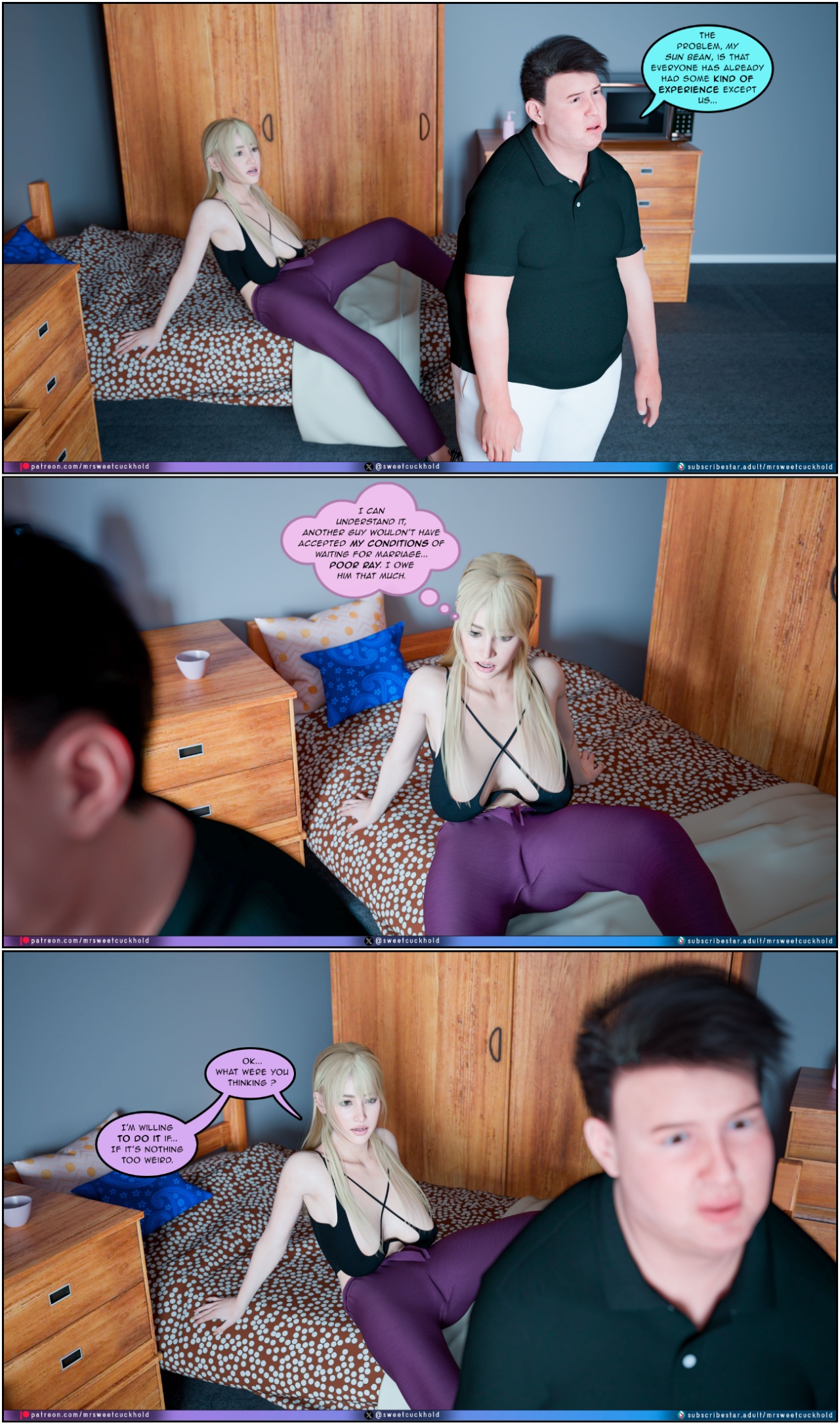 Much Bigger Than My Boyfriend Part 7: College Days Porn Comics english 37