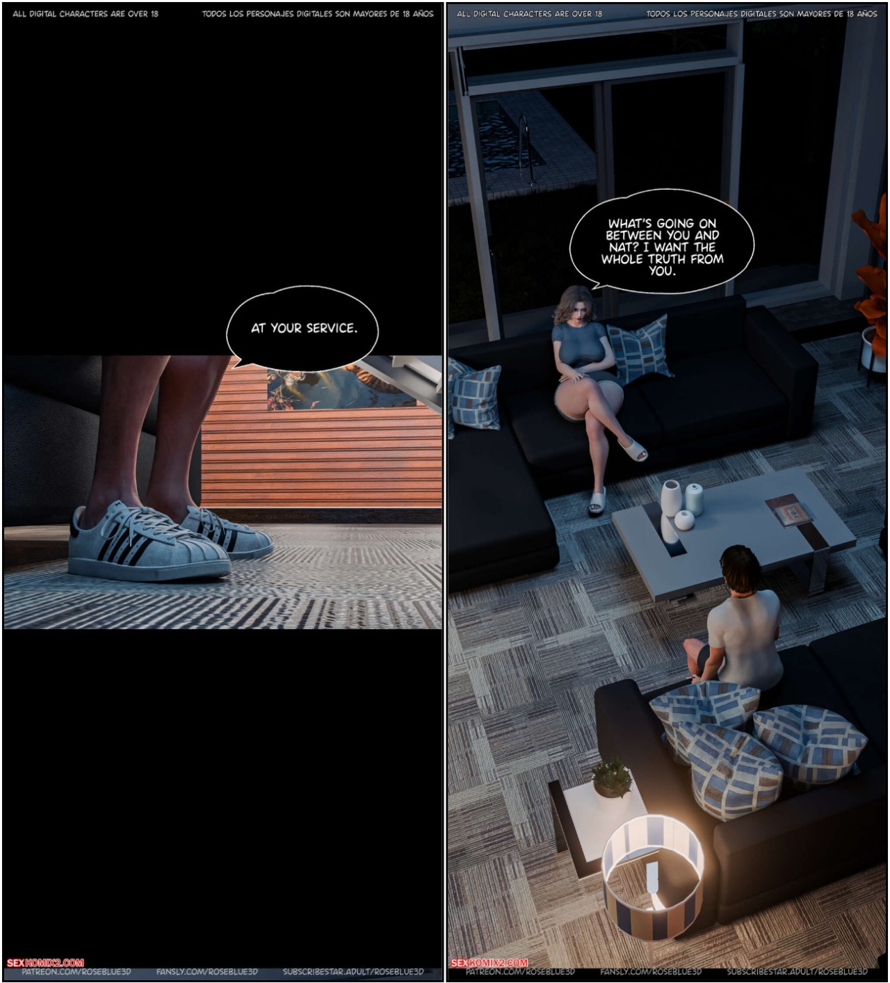 My Neighbor's Widow Part 49 Porn Comics english 04